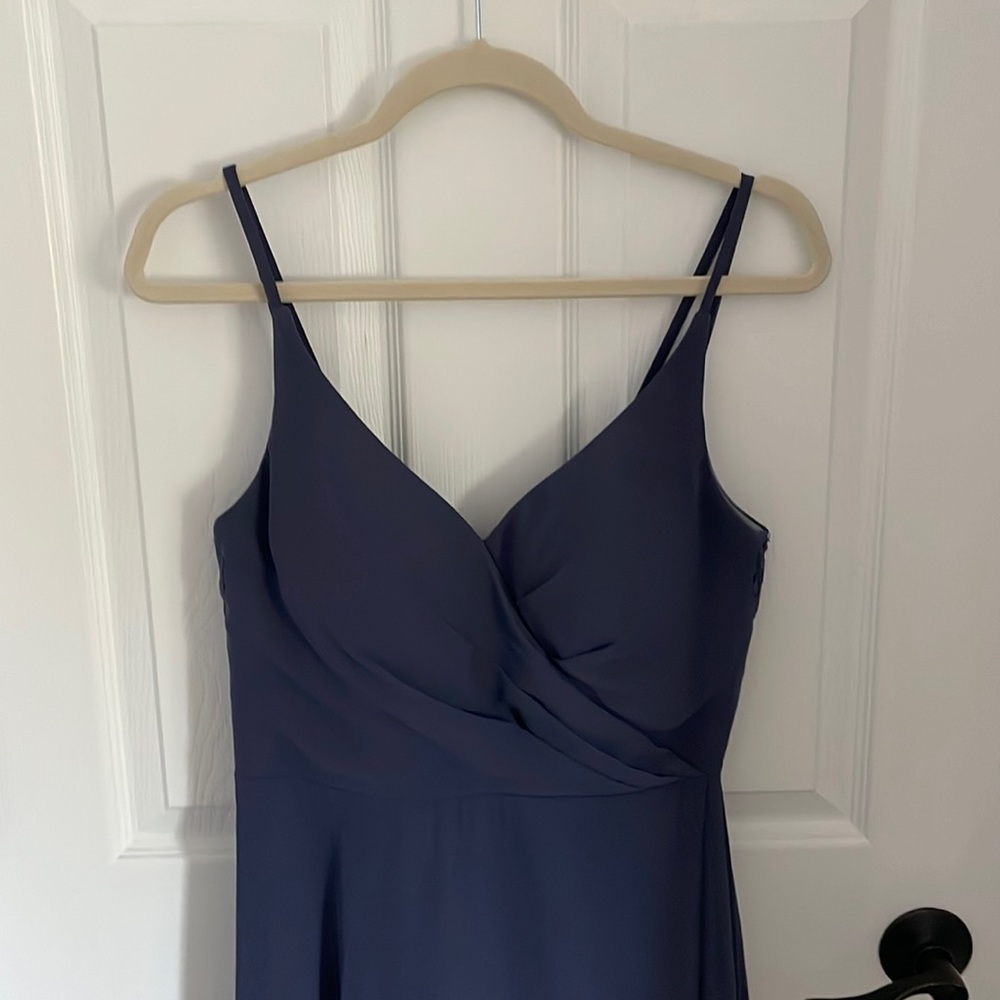 Dark Blue Bridesmaids Dress